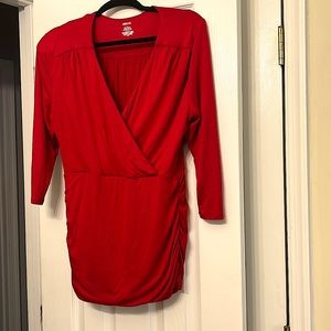 Red Jennifer Lopez blouse